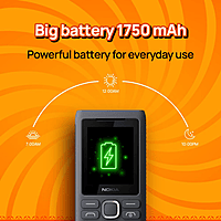 Nokia 110 Power Keypad Phone  Grey