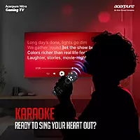 Acerpure 1.08m (43 inch)Swift Neo UHD Smart TV GTV 5.0 AP43UG75PSFN5 |Ref+ Design |Android 14|Dolby Atmos| 30W Sound | HDR10|Built-in Satellite Tuner | Wall Mount Included