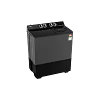 LG 9 KG Semi Automatic Washing Machine with Roller Jet Pulsator+, Rat Away technology, Wind Jet Dry+ Technology, Middle Black, 5 Star
