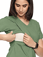 Maternity Feeding Tops Without Zip for Women, Feeding & Pregnancy Tshirt,Feeding T-Shirt for Easy Nursing & Breastfeeding, Maternity Top for Mothers, New Mom Sage Green Maternity Feeding Tops Without Zip for Women, Feeding & Pregnancy Tshirt,Feeding T-Shirt for Easy Nursing & Breastfeeding, Maternity Top for Mothers, New Mom Sage Green