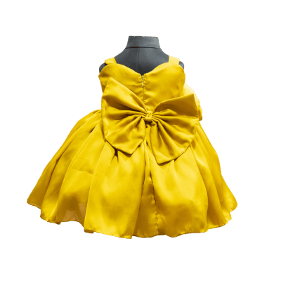 Golden Bloom Ball Gown