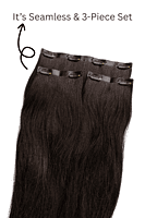 Seamless | 3-Piece Set | Clip-In Volumizers