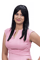 3"x 5" | Scalp topper with side-bang