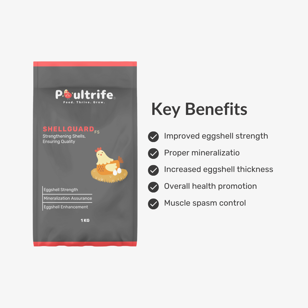 SHELL GUARD FS – Eggshell Strength Feed Supplement