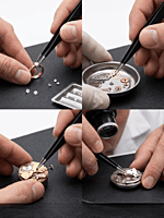 TW4 Tweezer Straight, No 3C, Black