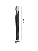 TW10 Tweezer Straight, No 10, Black