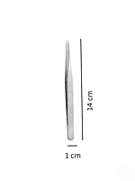 TW1 Tweezer Straight, No 9, Steel