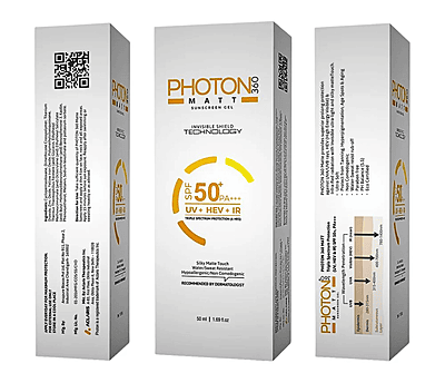 Aclaris Photon Matt 360 Sunscreen Gel Spf 50