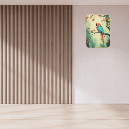 Tropical Paradise Macaw Wall Art – Vibrant Nature Decor to Brighten Your Home