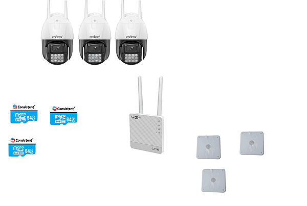 3 CAMERA SETUP  3 MP WIFI MINI PT CAMERA