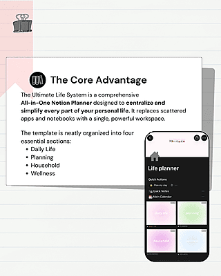 The Ultimate Life Notion Dashboard