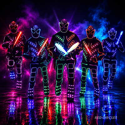 LED TRON  DANCE ACT