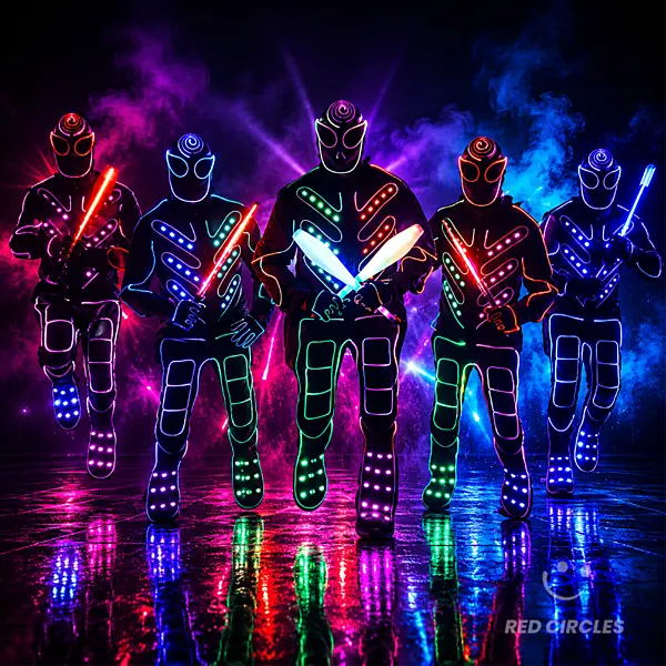 LED TRON  DANCE ACT