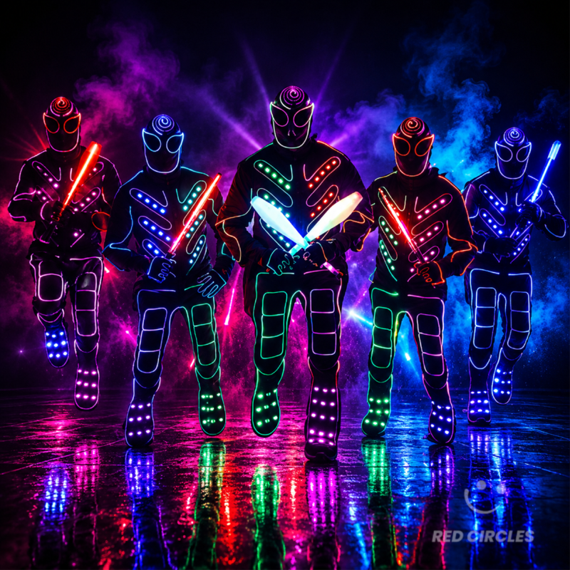 LED TRON  DANCE ACT