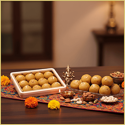 Besan Laddoo (Pure Ghee)