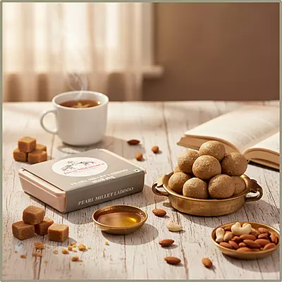 Bajari (Pearl Millet) Laddoo