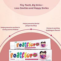 Group Pharma Pediflor 1000 Toothpaste 70gm – Pack of 6