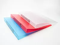 A4 Slim Clear Translucent Ringbinder