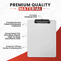 A5 Erasable Whiteboard Clipboard by Janrax