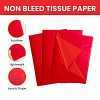 Pack of 30 Red Acid Free 50 x 70cm Tissue Paper Sheets