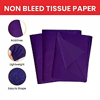 Pack of 30 Purple Acid Free 50 x 70cm Tissue Paper Sheets