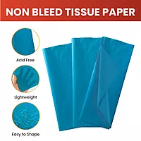 Pack of 10 Turquoise Acid Free 50 x 70cm Tissue Paper Sheets
