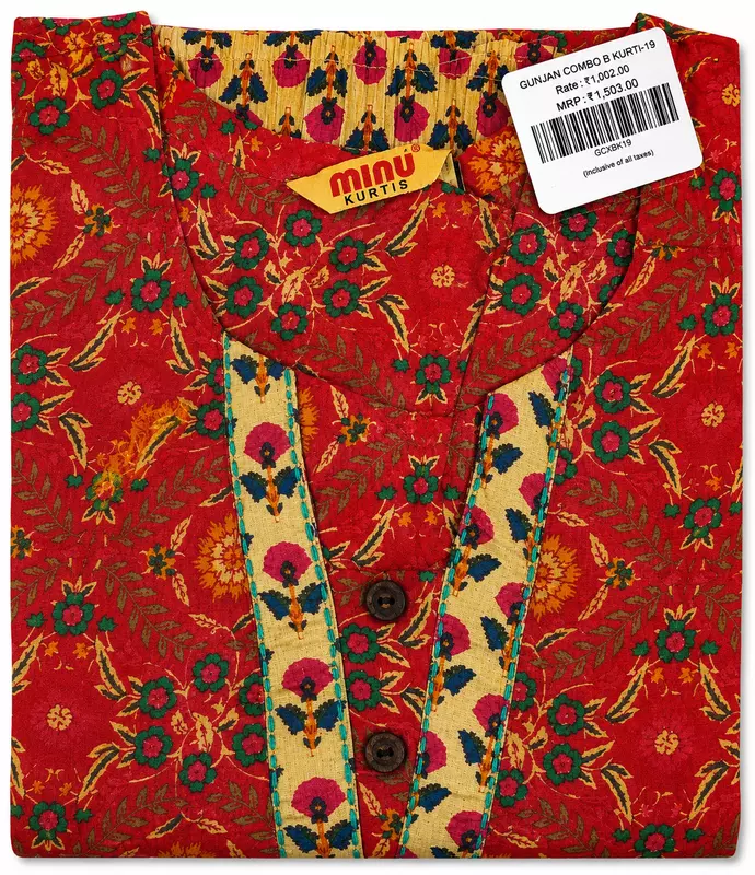 GUNJAN COMBO 8 KURTI
