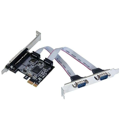 PCI Express 2 x DB9 (Serial, RS232) & 1 x DB25 PCI Express 2 x DB9 (Serial, RS232) & 1 x DB25