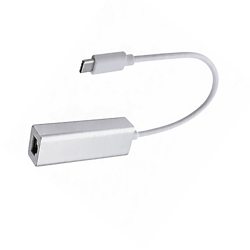 Type C To LAN 3.0 | USB-C to Ethernet Adapter USB Type-C (Thunderbolt 3) to 10/100/1000 Gigabit RJ45 Ethernet LAN Network Adapter