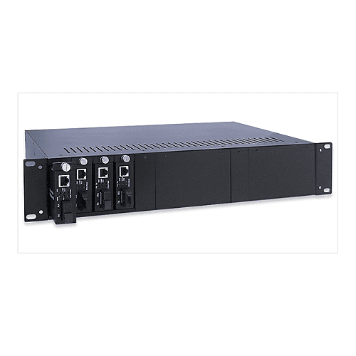 Media Converter Chassis 14-Slot  | 19" (48.26)cm Rack Mountable 2U with Dual Power Supply