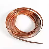 12.5mm x 3mm - Copper Earthing Strip (50 cm)
