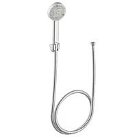 MFS-01 Three Function Hand Shower, Shower Tube With Hook Set