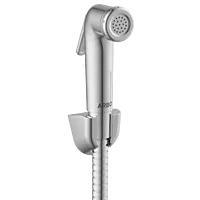 HF-09 ABS Round Health Faucet With Hook & 1.2 Mtr. S.S. Tube