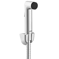 HF-12 ABS Round Health Faucet With Hook & 1.2 Mtr. S.S. Tube