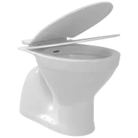 EWC-13111PP Lexus S Trap (4" Trap) EWC With Normal Close Seat Cover, Hinges, Fixing Accessories