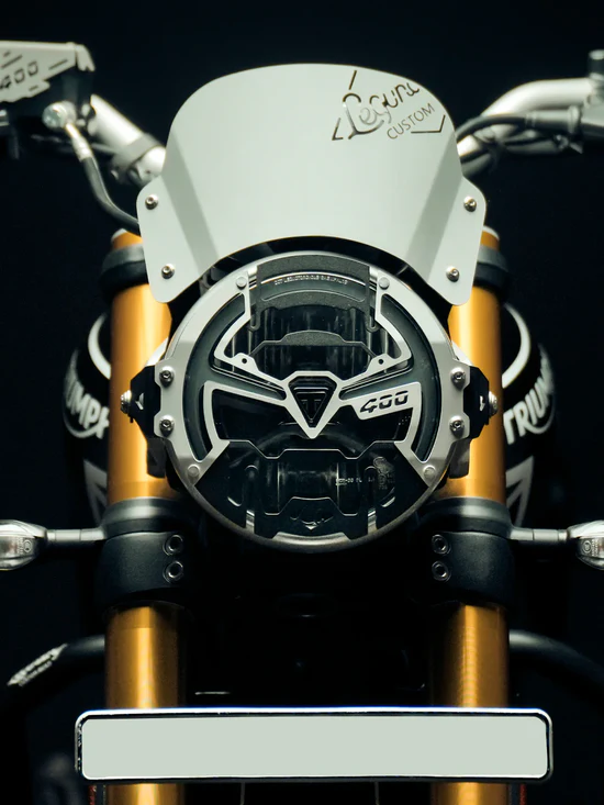 Legundary Cosmic Headlight Grill for Triumph Speed 400 Legundary Cosmic Headlight Grill for Triumph Speed 400