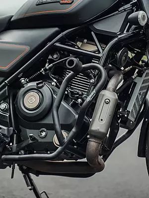 Legundary Thanos Crash Guard With Slider for Harley Davidson X440