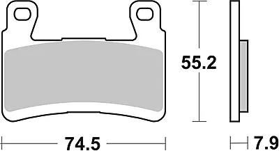 Brembo 07KA29SR Racing Road Brake Pads