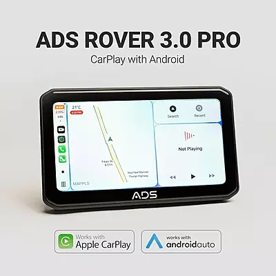 ADS Rover 3.0 Pro - 5" Motorcycle CarPlay ADS Rover 3.0 Pro - 5" Motorcycle CarPlay