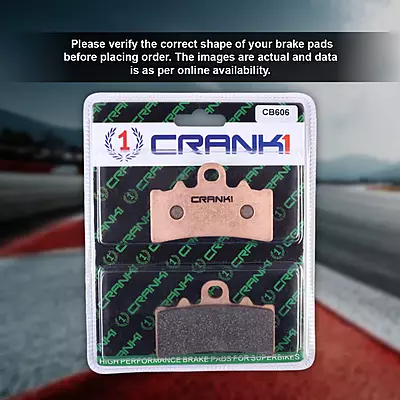 Crank1 CB606 Sintered Brake Pads Crank1 CB606 Sintered Brake Pads