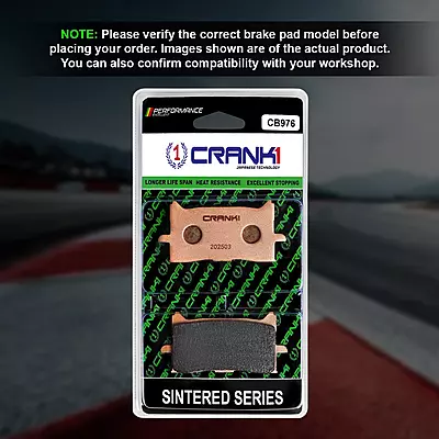 Crank1 CB976 Sintered Brake Pads
