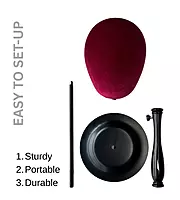 Velvet Head Mannequin - Wig Stand