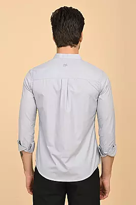 Men's Mandarin Collar Shirt