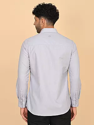 Men's formal grey shirt