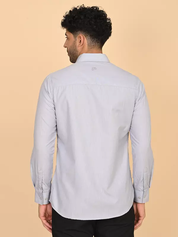 Men's formal grey shirt