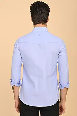 Men's Formal Shirt - Blue