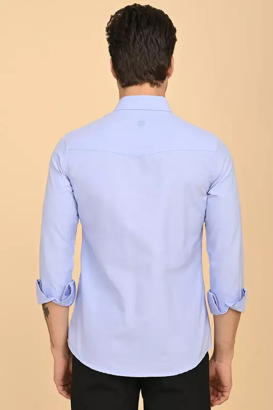 Men's Formal Shirt - Blue