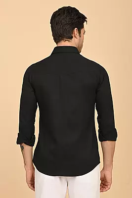 Men's Formal Shirt - Black