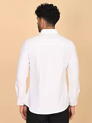 Men's Formal Shirt - White
