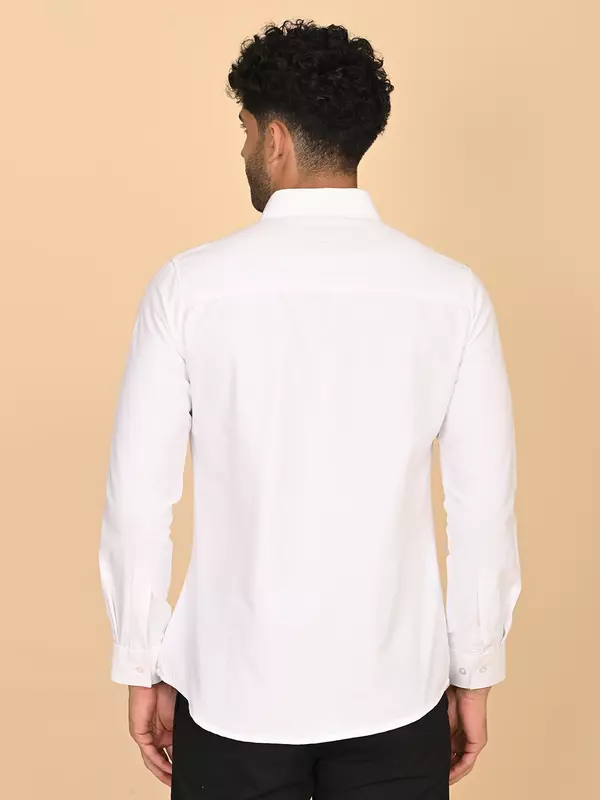 Men's Formal Shirt - White